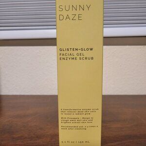 NEW Sun and Moon Sunny Daze Facial Gel Enzyme Scrub
